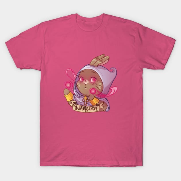 Warlock - TTRPG Buns Series T-Shirt by ShoonaBee